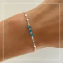 Bracelet Chaîne Apatite