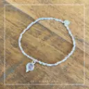 Bracelet Elastique Perlarosa et Pierre de Lune