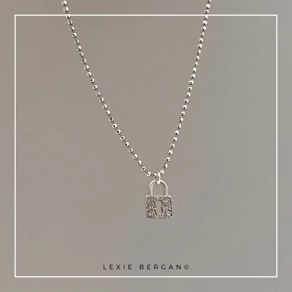 [COCHBOCA] Collier Chaîne Cadenas