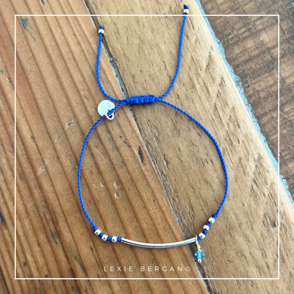 [BRCOBLELBLSK] Bracelet Cordon Blue Sky